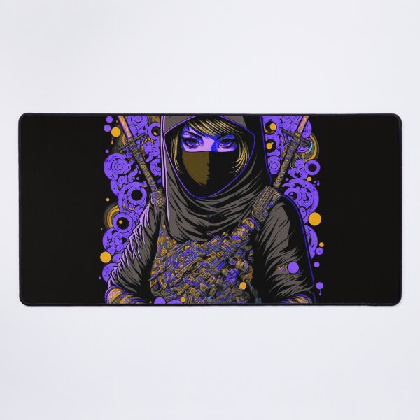Artikelvorschau, NINJA GIRL Midjourney AI Artwork entworfen und verkauft von davidjulie.