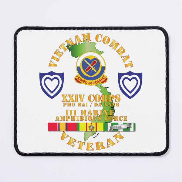 Item preview, Army - Vietnam Combat Veteran w XXIV Corps designed and sold by Military Insignia Products.