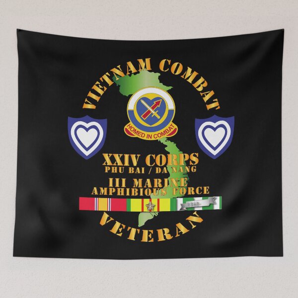Item preview, Army - Vietnam Combat Veteran w XXIV Corps designed and sold by Military Insignia Products.