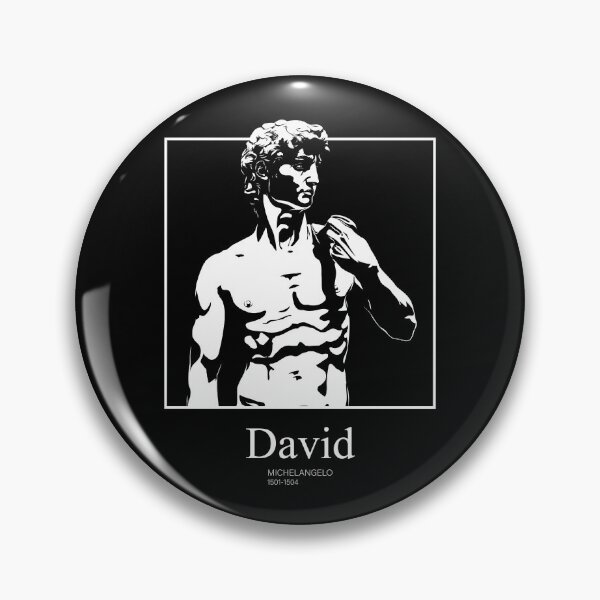 Item preview, 'David' by Michelangelo Fine Art Illustration designed and sold by rpalesca.
