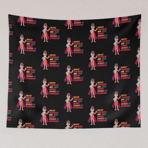 Item preview, Music Teacher Superhero designed and sold by superteachers.