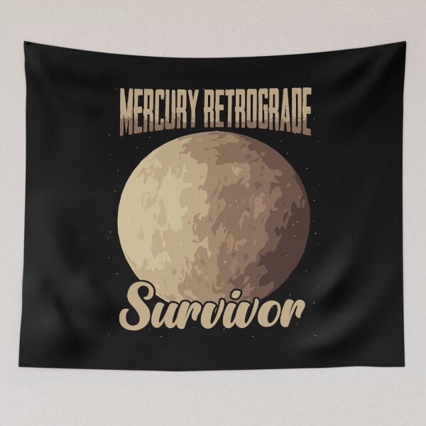 Item preview, Funny Mercury Retrograde Survivor For Astrology Astrologer designed and sold by Nessshirts.