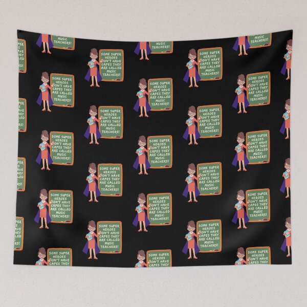 Item preview, Superhero Music Teacher Appreciation designed and sold by superteachers.