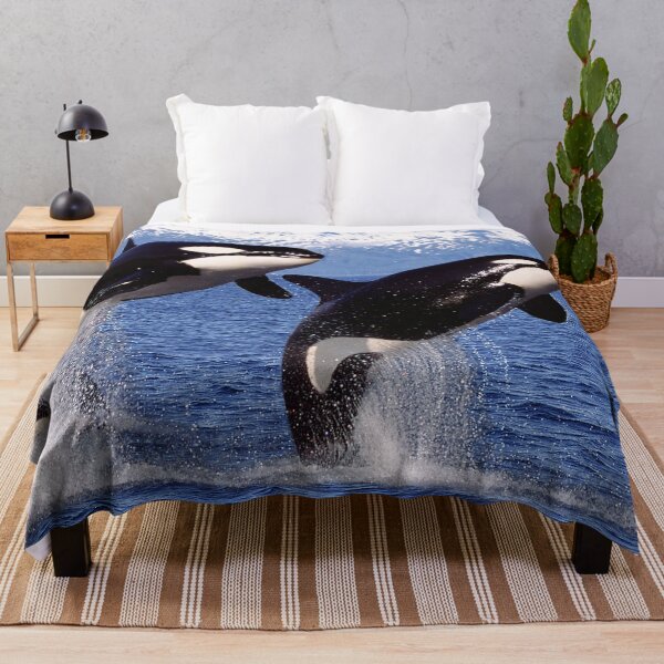 Item preview,   Panoramic,widescreen prints, Tapestries,Tapestry,throw blanket,whale wall art,whale art, ocean, sea, blue, fish,whale  designed and sold by eyesight4vision.
