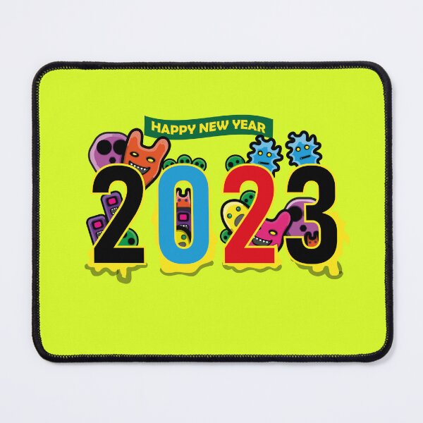 Item preview, Happy new year 2023 - typography design designed and sold by Sweet Bee's.