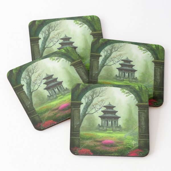 Item preview, Lost Forest Temple 6- Throw Pillows and Prints.  designed and sold by ScatterHub.