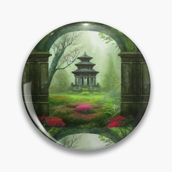 Item preview, Lost Forest Temple 6- Throw Pillows and Prints.  designed and sold by ScatterHub.