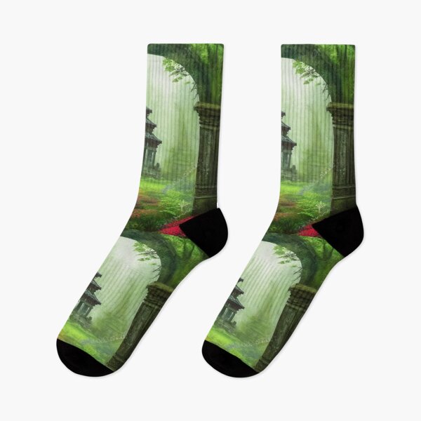 Item preview, Lost Forest Temple 6- Throw Pillows and Prints.  designed and sold by ScatterHub.