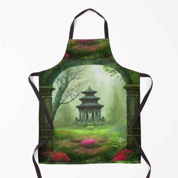 Item preview, Lost Forest Temple 6- Throw Pillows and Prints. designed and sold by ScatterHub.