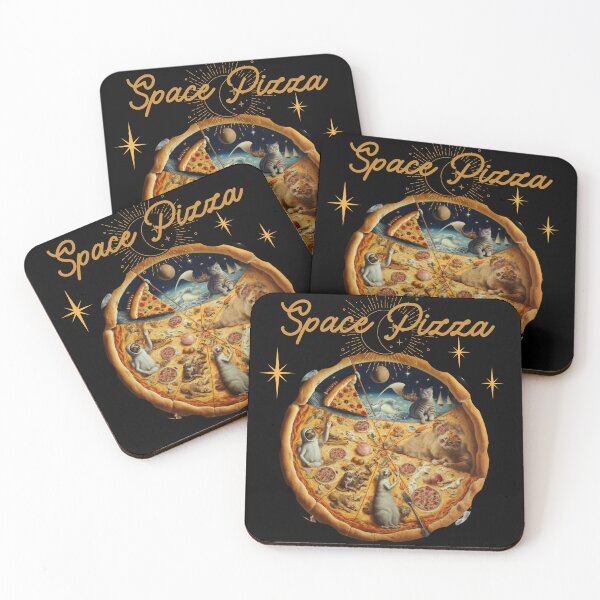 Item preview, Fantasy on the theme of Pizza in space Vintage comics Space Pizza designed and sold by GorinART.