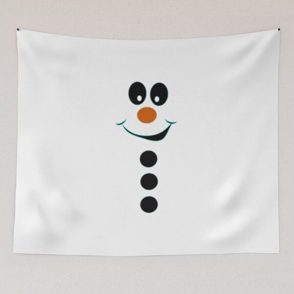 Item preview, Funny Snowman With Mustache And Carrot. designed and sold by Achraf  ⭐⭐⭐⭐⭐.