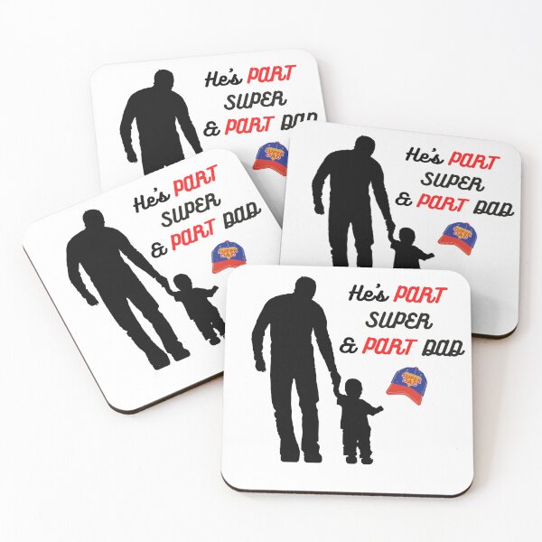 Item preview, He is Part Super & Part Dad SuperDad designed and sold by DesignsbyDemand.