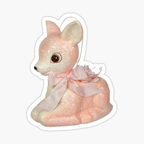 Coquette Fawn Trinket Sticker For Sale By Girlbossmoment Redbubble