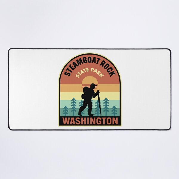 Item preview, Steamboat Rock State Park Washington Retro Hiking designed and sold by HalpinDesign.