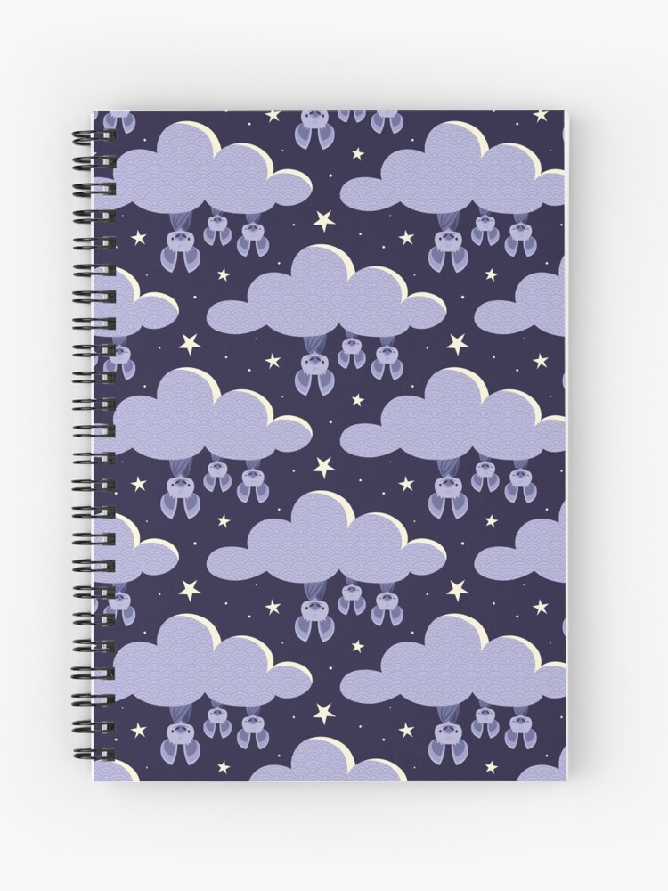Thumbnail 1 of 3, Journal, Dreaming bats designed and sold by petitspixels.