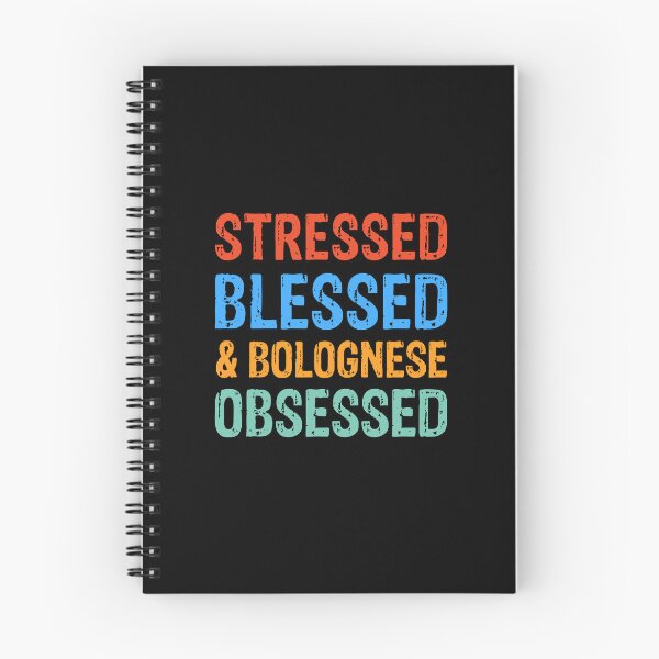 Item preview, Stressed Blessed and Bolognese Obsessed Dog Gift  designed and sold by Guarddogdrive.