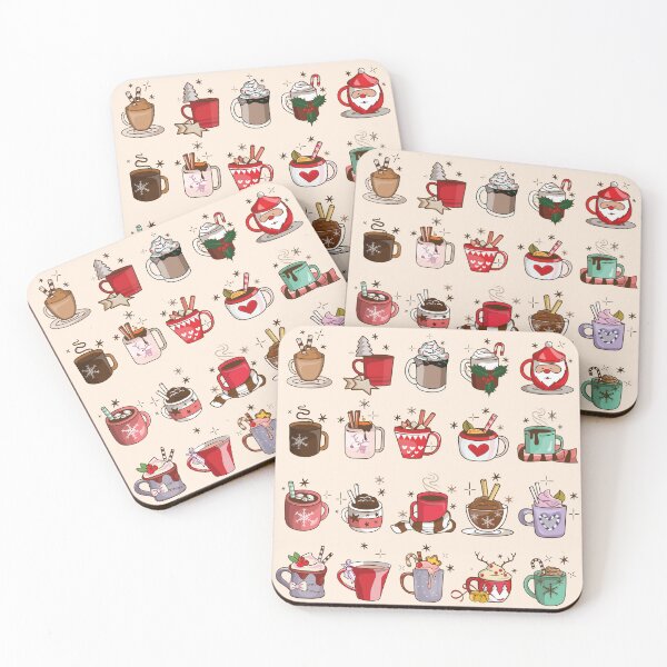 Item preview, Hot Christmas Beverages designed and sold by Alicia Chee.