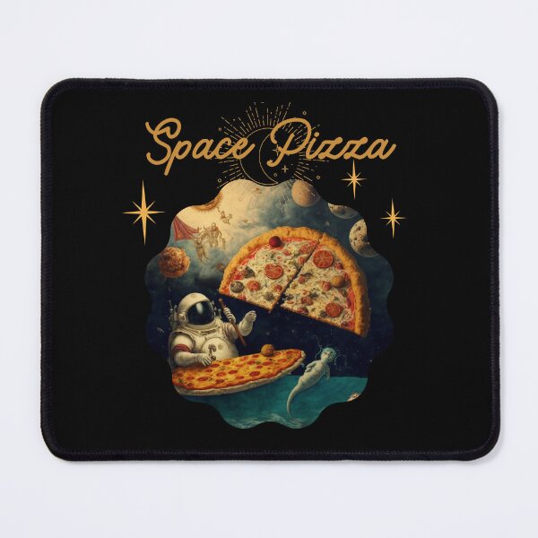 Item preview, Fantasy on the theme of Pizza in space Vintage comics Space Pizza designed and sold by GorinART.