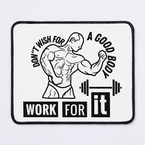 Item preview, SPORTS - GOOD BODY - WORK FOR IT designed and sold by OMdesign10.
