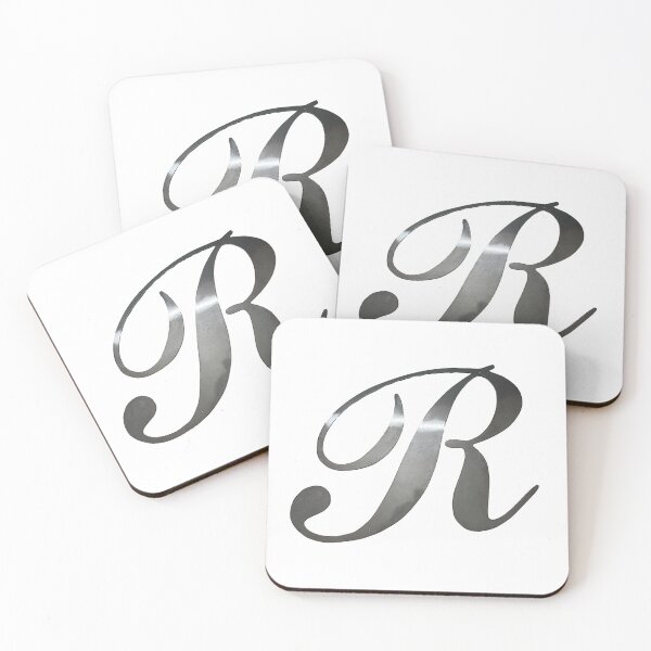 Item preview, R Initial Dalmatian Print designed and sold by adilchbanishop.