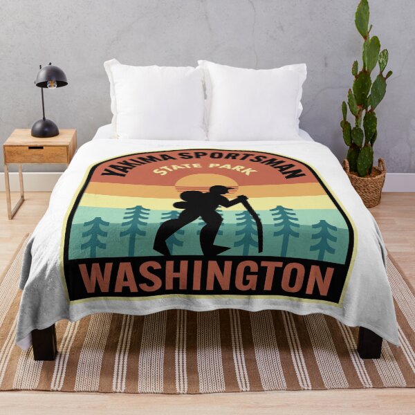 Item preview, Yakima Sportsman State Park Washington Retro Hiking designed and sold by HalpinDesign.