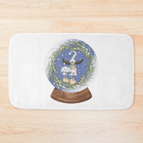 Item preview, Snow Globe Winter Wonderland Reindeer 2 designed and sold by TasimaDesign.