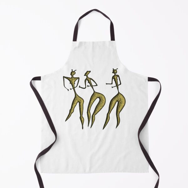 Item preview, Three Graces - three women - primitive art designed and sold by siloto.
