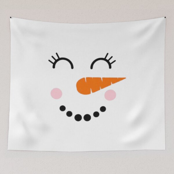 Item preview,  Funny Snowman With Mustache And Carrot. designed and sold by Achraf  ⭐⭐⭐⭐⭐.