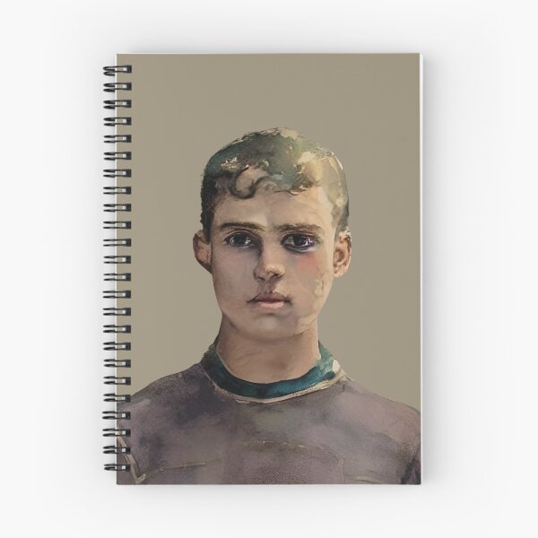 Item preview, Watercolor boy portrait, boy portrait, aesthetic vintage cute boy, retro cool kid designed and sold by Artsareus.