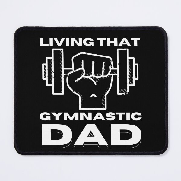 Item preview, Living that gymnastic Dad | Motivational quotes sayings designed and sold by Shambusiness.