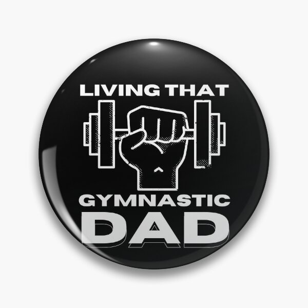Item preview, Living that gymnastic Dad | Motivational quotes sayings designed and sold by Shambusiness.