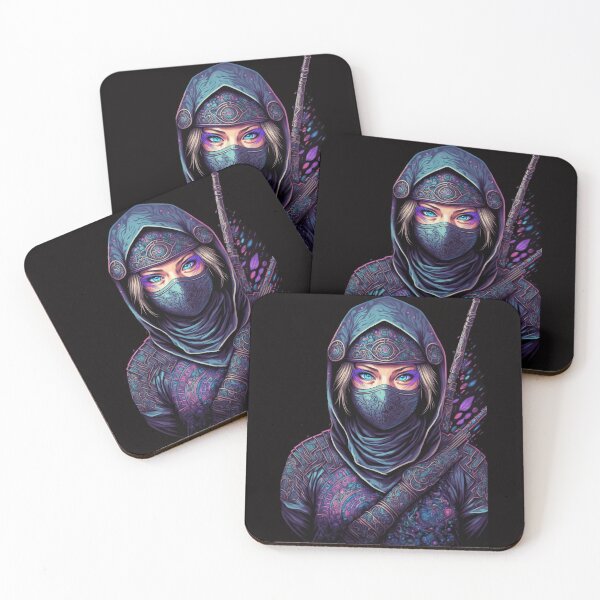 Item preview, NINJA GIRL Midjourney AI Artwork designed and sold by davidjulie.