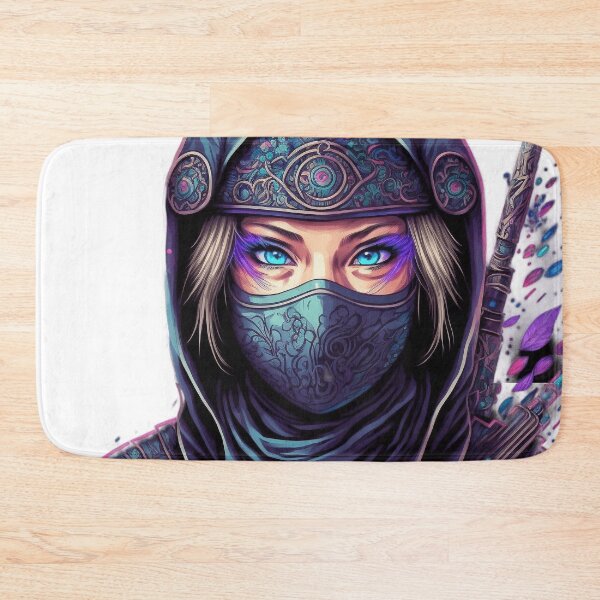 Item preview, NINJA GIRL Midjourney AI Artwork designed and sold by davidjulie.