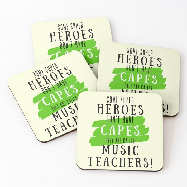 Item preview, Superhero Music Teacher Appreciation designed and sold by superteachers.