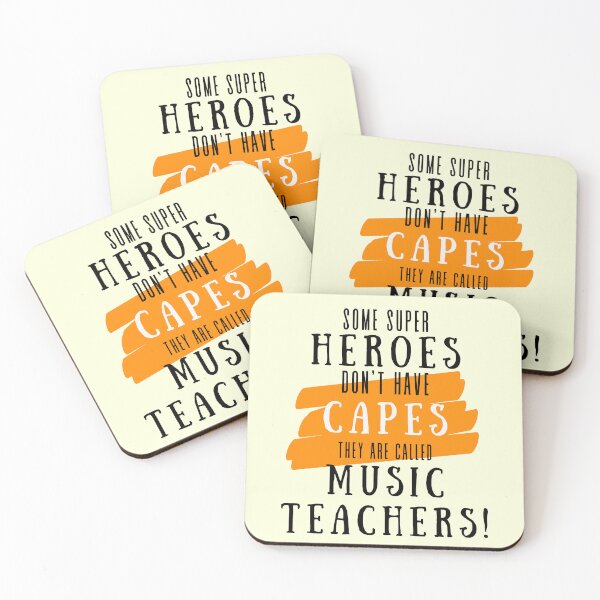 Item preview, Superhero Music Teacher Appreciation designed and sold by superteachers.