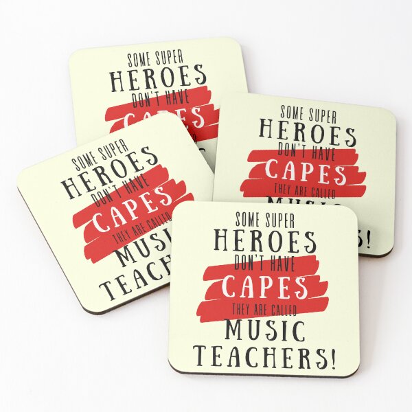 Item preview, Superhero Music Teacher Appreciation designed and sold by superteachers.