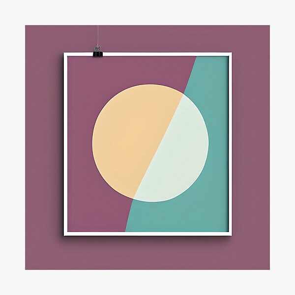 Artikelvorschau, Digitale Malerei der modernen himmlischen Kunst der Mitte des Jahrhunderts entworfen und verkauft von PrintsCoolArt.
