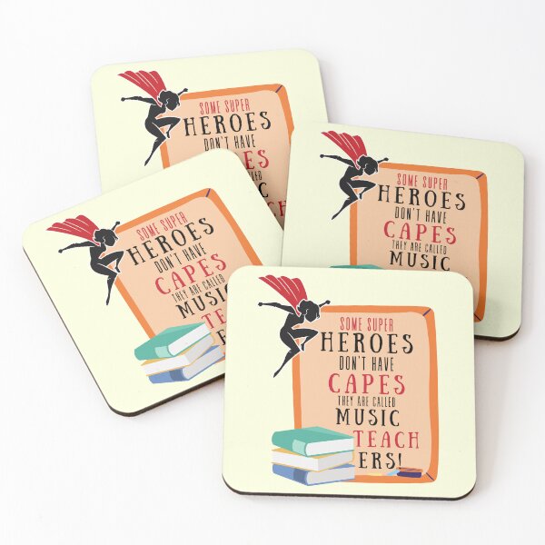 Item preview, Superhero Music Teacher Appreciation designed and sold by superteachers.