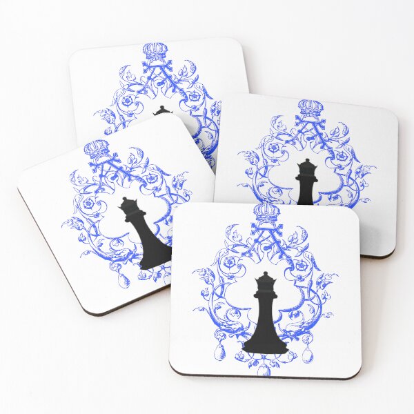 Item preview, Medallion of Her Majesty the Black Chess Queen designed and sold by Silva-Sol.