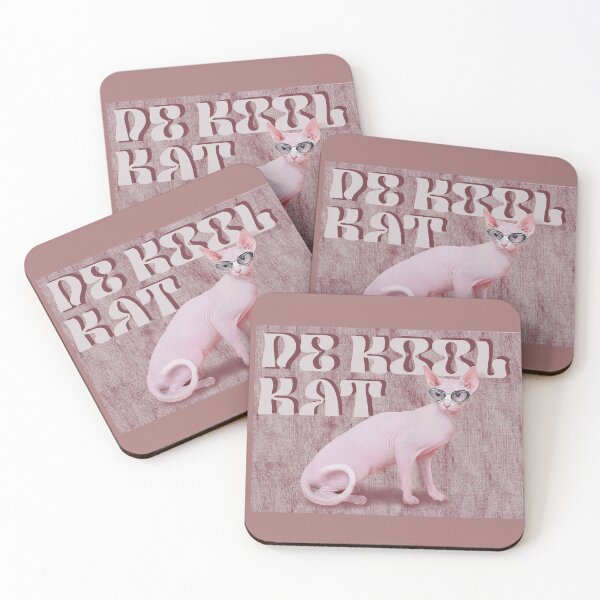 Item preview, The Kool Kat, Cool Sphynx Cat designed and sold by emporioamanoa.