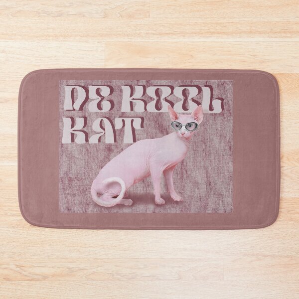 Item preview, The Kool Kat, Cool Sphynx Cat designed and sold by emporioamanoa.