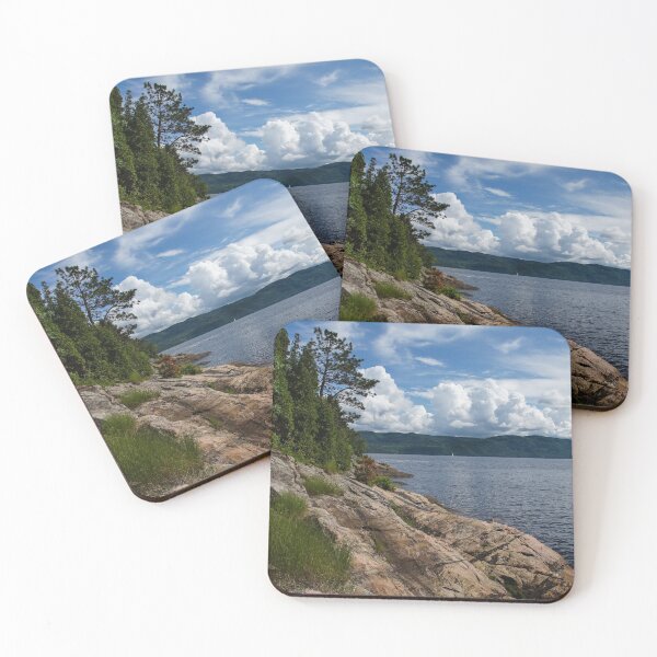Item preview, Coastal Beauty of Saguenay River in Quebec, Canada designed and sold by Georgia Mizuleva.