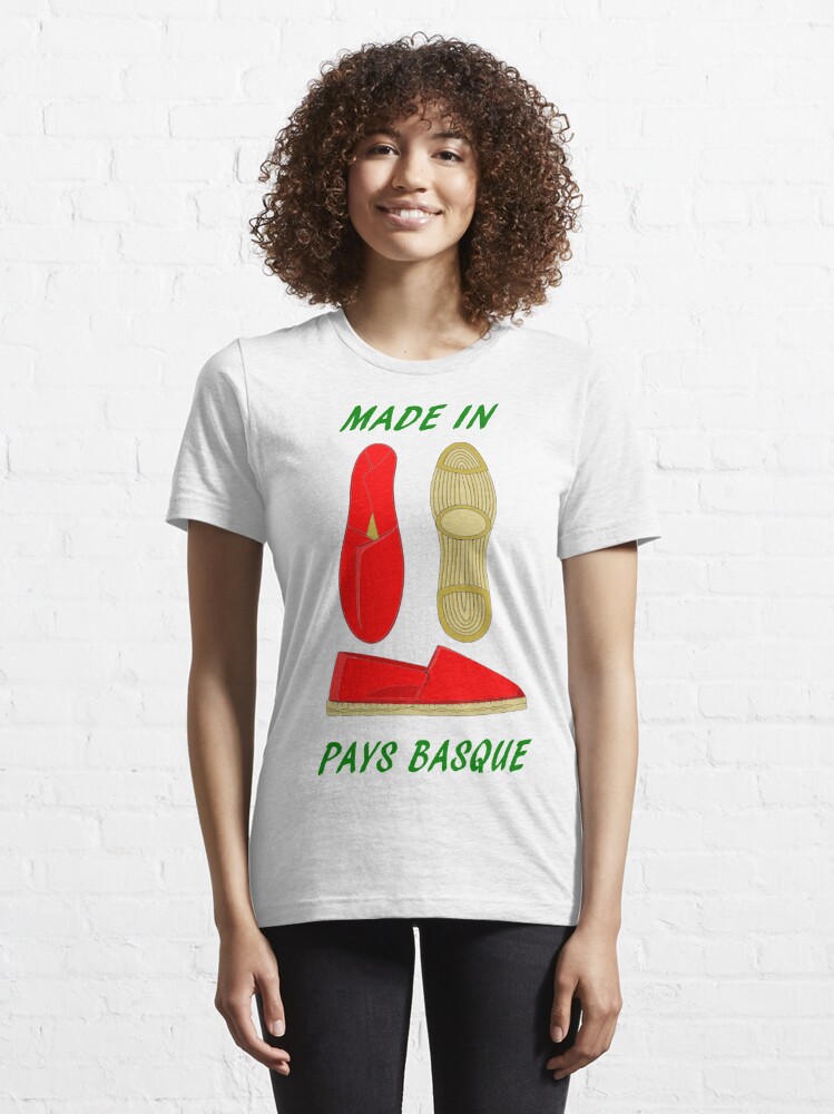nedbryder Derive etiket BASQUE COUNTRY - ESPADRILLES 2" Essential T-Shirt by retroDraw | Redbubble