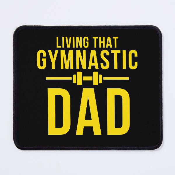 Item preview, Living that gymnastic Dad | Gymnastic quotes funny designed and sold by Shambusiness.