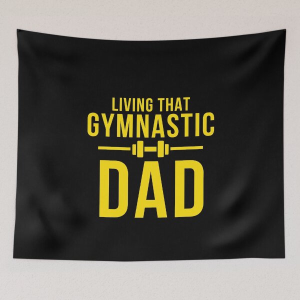 Item preview, Living that gymnastic Dad | Gymnastic quotes funny designed and sold by Shambusiness.