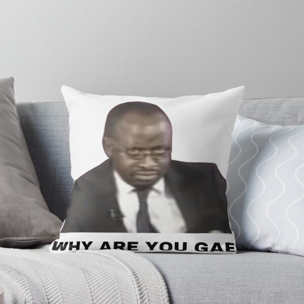 Item preview, Why are you Gae Meme Uganda Gay Rights Interview Viral Video designed and sold by FreshDankMemes.