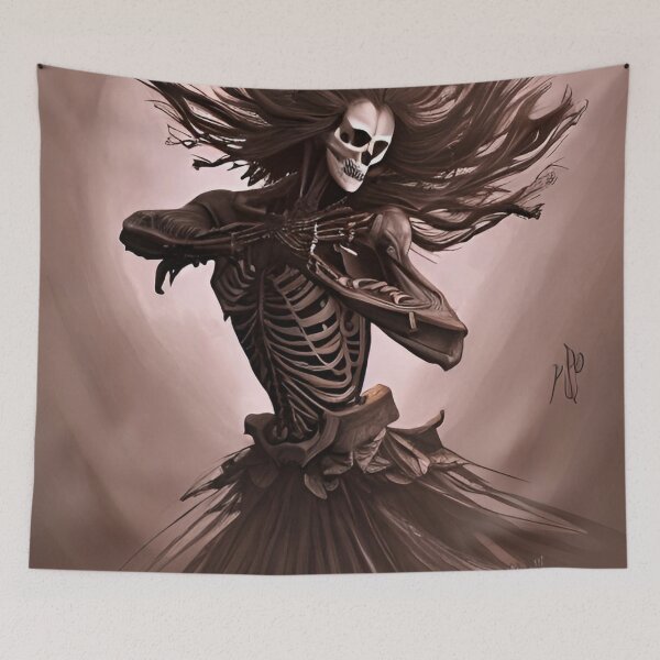 Item preview, Ballet Skeleton Gothic Warrior  designed and sold by ShopSunday.