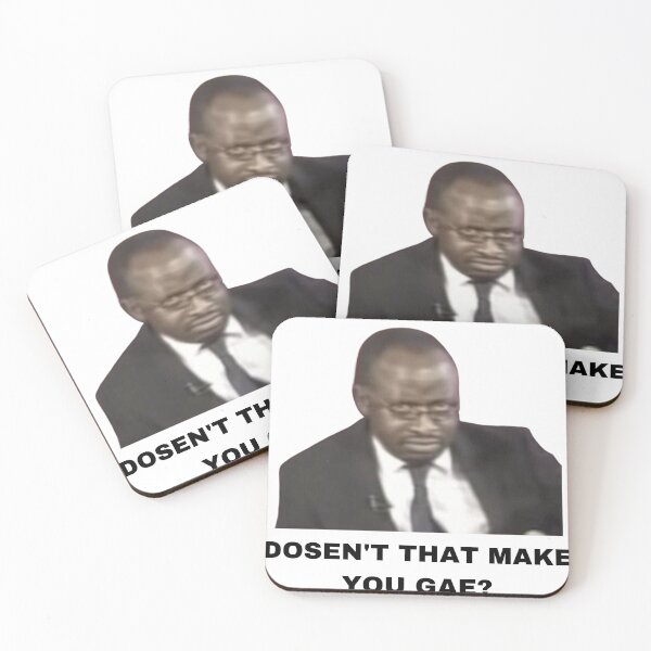 Item preview, Doesn't That Make You Gae? Meme Uganda Gay Rights Interview Viral Video designed and sold by FreshDankMemes.