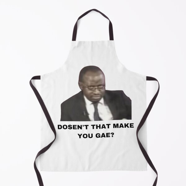 Item preview, Doesn't That Make You Gae? Meme Uganda Gay Rights Interview Viral Video designed and sold by FreshDankMemes.