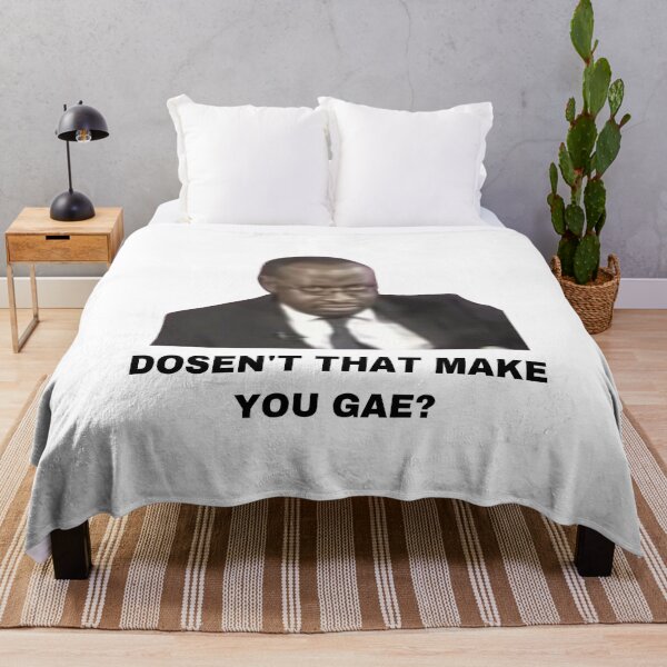 Item preview, Doesn't That Make You Gae? Meme Uganda Gay Rights Interview Viral Video designed and sold by FreshDankMemes.